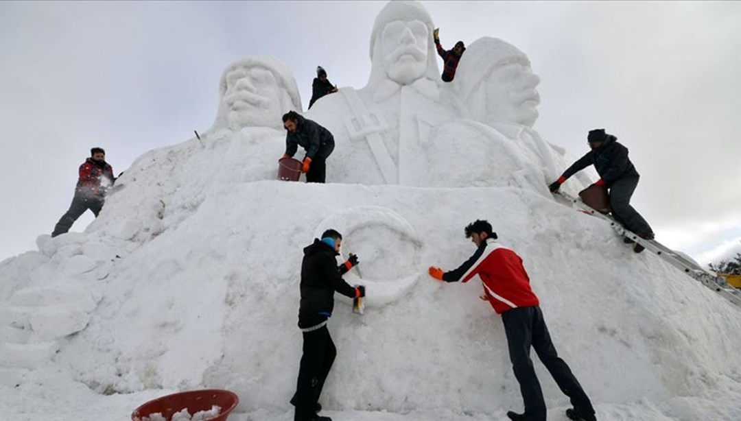 Sarıkamış şehitleri anısına bu yıl kardan heykel yapılamayacak