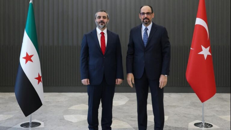 MİT Başkanı Kalın, Suriye Dışişleri Bakanı Şeybani ile görüştü